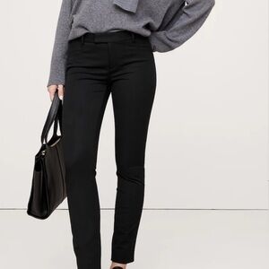 Stylish Black Slim-Fit Pants
